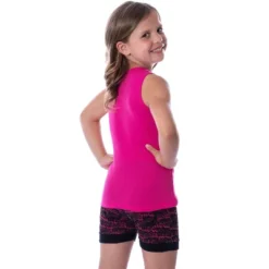 DC Comics Big Girls Batgirl Boom Whak Whoom Tank Pajama Short Set Loungewear Fuchsia -Pure Wear Store GUEST 7acd26db 8220 42ed 90f4 a1d791d9f557