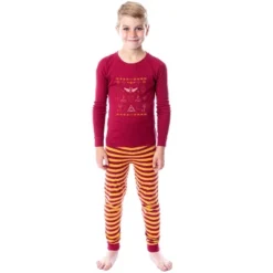 Harry Potter Gryffindor Sweater Sleep Tight Fit Family Pajama Set
