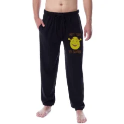 DreamWorks Shrek Men's Can't Today I'm Swamped Sleep Jogger Pajama Pants Black -Pure Wear Store GUEST 7bf94898 ab97 4231 913f f8f0d8db52c4