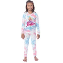 Barbie Girls' Princess Doll Unicorn Unisex Child 2 Piece Sleep Pajama Set Multicolored -Pure Wear Store GUEST 7c242794 7e4b 433f 9ac8 6a291208de12