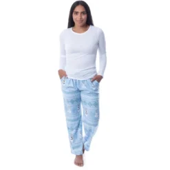 Disney Womens' Frozen Olaf Sweater Style Loungewear Pajama Pants Blue -Pure Wear Store GUEST 7e883b38 d6c4 4b2f be8e 79cfe8d470fc