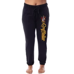 Harry Potter Womens' Hogwarts House Gryffindor Sleep Jogger Pajama Pants Black -Pure Wear Store GUEST 7f24c1cd fa74 40d8 9ed8 650e66d126e8