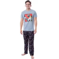 Star Wars Mens' Boba Fett Sleep Pajama Set Crewneck Shirt Pants Multicolored -Pure Wear Store GUEST 7f3b1abf e145 4eca b6ef e37c068479bd
