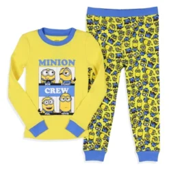 Despicable Me Toddler Boys' Minions Crew Bob Stuart Phil Sleep Pajama Set Yellow -Pure Wear Store GUEST 7fc3561a 8883 4df7 87f4 2fef2ed5e7d9