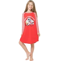 Looney Tunes Girls Christmas Pajamas Tweety Bird Sylvester Cat Pajama Nightgown -Pure Wear Store GUEST 81004bf9 2498 43bb b53a ada3fd5fbabf