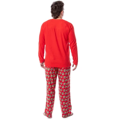 Elf The Movie Mens' Buddy I Like Smiling, Smiling's My Favorite Pajama Set Smiling's My Favorite 1 Elf The Movie Mens' Buddy I Like Smiling, Smiling's My Favorite Pajama Set Smiling's My Favorite