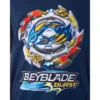 Beyblade Burst Boys' Wizard And Spinner Tops 2 Piece Pant/Raglan Pajama Set Beyblade - Ace Dragon