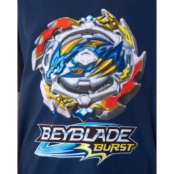 Beyblade Burst Boys' Wizard And Spinner Tops 2 Piece Pant/Raglan Pajama Set Beyblade - Ace Dragon