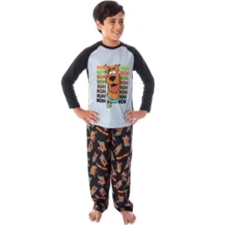 Scooby Doo Boys' PJS Ruh-Roh! Pajamas Raglan Shirt And Pants Sleep Set -Pure Wear Store GUEST 84de8e34 db4c 486c b227 f7db7e6fd73f