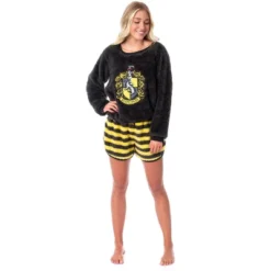 Harry Potter Womens' Sweater And Shorts Sleep Pajama Set-All Houses -Pure Wear Store GUEST 85b039cf d829 4037 be10 4b8e5d4f15cd