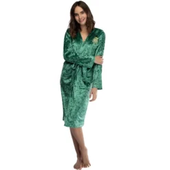 Harry Potter Womens Velvet Robe Hogwarts Houses -Pure Wear Store GUEST 8b36e41e 1334 4766 931f 90849dc3d81e