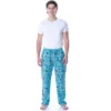 Space Jam A New Legacy Adult Men's Allover Character Loungewear Pajama Pants Blue