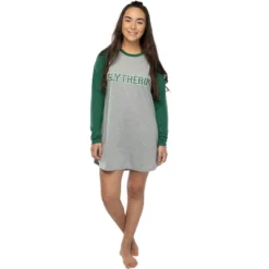 Juniors Harry Potter Hogwarts Houses Pajama Nightgown Raglan Sleep Shirt -Pure Wear Store GUEST 8c5857ee 3744 4fb9 a2ae 8daee3f1891b