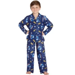 The Polar Express Kids Believe Button-Front Coat Shirt And Pants Pajama Set -Pure Wear Store GUEST 8cc266a4 c13b 4f03 b233 f0b8e12cd1b0