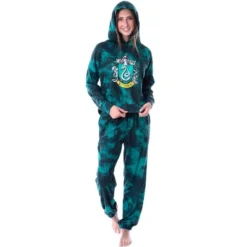 Harry Potter Womens' Hogwarts Houses Tie Dye Cropped Hooded Jogger Set -Pure Wear Store GUEST 8ea487c3 dd46 47ac b94b a54c53fb12e6