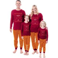 Harry Potter Gryffindor Sweater Sleep Tight Fit Family Pajama Set -Pure Wear Store GUEST 91355576 c6a5 40dd bdba 3c0ea160a1f9
