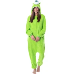 Disney Monsters Inc Adult Mike Wazowski Kigurumi Costume Union Suit Pajama Lime Green -Pure Wear Store GUEST 91d4c17e 99b6 4334 8469 926e2cff8728