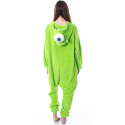 Disney Monsters Inc Adult Mike Wazowski Kigurumi Costume Union Suit Pajama Lime Green -Pure Wear Store GUEST 9305c306 829f 4b4b 9ab9 43812193a166