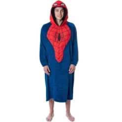 Marvel Mens' Spider-Man Logo Hooded Costume Pullover Pajama Outfit Blue 9 Marvel Mens' Spider-Man Logo Hooded Costume Pullover Pajama Outfit Blue -Pure Wear Store GUEST 932ee3b7 cd07 4683 a9d8 9a6f35721be0