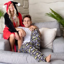 DC Comics Womens' Harley Quinn Classic Costume Hooded Robe Bathrobe Black -Pure Wear Store GUEST 947988e5 f73e 4dcd ab3b ce6dd60ca5b7