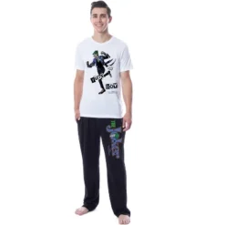 DC Comics Mens' The Joker Classic Playing Card Rude Boy Sleep Pajama Set Multicolored -Pure Wear Store GUEST 94a3ce68 f555 413f 9575 7eeb731b3aec