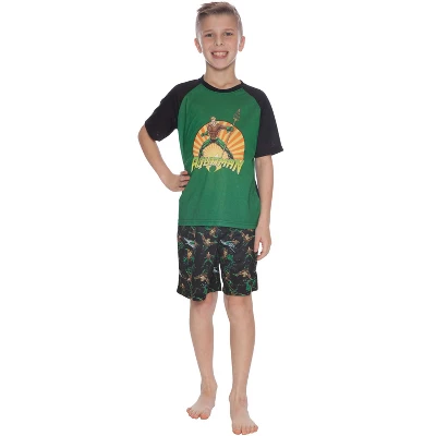 INTIMO Aquaman Justice League Pajama Short Set 3 INTIMO Aquaman Justice League Pajama Short Set - Image 3