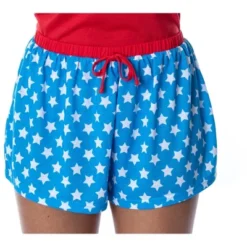 DC Comics Women's Wonder Woman Gold Foil Logo Shirt And Shorts Pajama Set WW Logo -Pure Wear Store GUEST 9908a5f2 0d20 4ad0 bb5c 4ec21d5c3e55