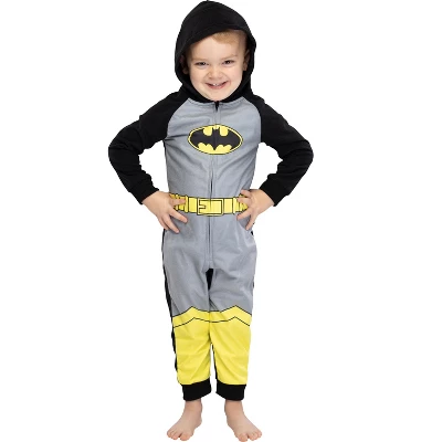 DC Comics Justice League Superhero Matching Family Costume Pajamas Union Suit 9 DC Comics Justice League Superhero Matching Family Costume Pajamas Union Suit - Image 9