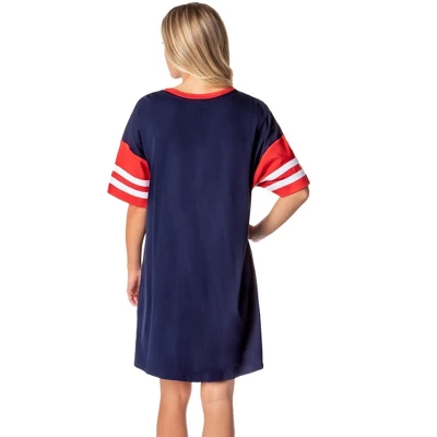 Marvel Comics Womens' Spider-Man 62 New York Nightgown Pajama Shirt Dress Blue 1 Marvel Comics Womens' Spider-Man 62 New York Nightgown Pajama Shirt Dress Blue