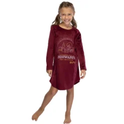 Harry Potter Nightgown I'd Rather Stay At Hogwarts This Christmas Girl's Pajamas -Pure Wear Store GUEST 99f67454 9ba8 4b81 83cf 73feb0e762f8