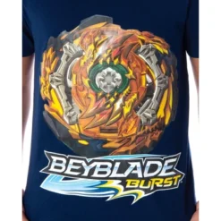 Beyblade Burst Boys' Wizard Fafnir Spinner Top Kids Short Sleeve T-Shirt