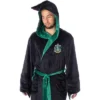 Harry Potter Adult Fleece Plush Hooded Robe