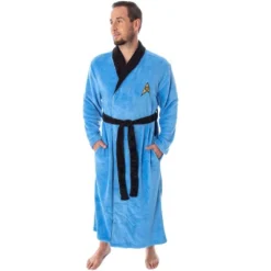 Star Trek The Original Series Adult Costume Fleece Plush Robe Bathrobe -Pure Wear Store GUEST 9c35367d 57b9 4666 b6d7 20298701a57e