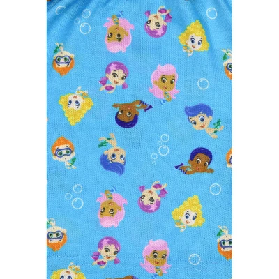 Nickelodeon Toddler Boy's Bubble Guppies Character Sleep Pajama Set Short Blue 2 Nickelodeon Toddler Boy's Bubble Guppies Character Sleep Pajama Set Short Blue - Image 2