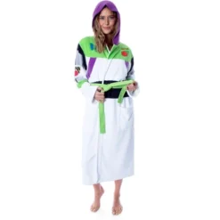Disney Men's Toy Story Buzz Lightyear Costume Fleece Plush Robe Bathrobe -Pure Wear Store GUEST 9cfc3630 ddc7 418a b4b2 0e8c7f25b442