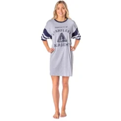 Star Trek Womens' Property Of Starfleet Academy Nightgown Pajama Shirt Grey -Pure Wear Store GUEST 9d02faf1 80f1 45fd 9402 883407d73db7