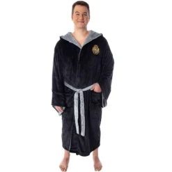 Harry Potter Adult Fleece Plush Hooded Robe - Big And Tall -Pure Wear Store GUEST 9e18f316 634c 4862 879b c0d6f291393b
