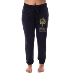 Game Of Thrones House Of The Dragon Womens' Sleep Jogger Pajama Pants Black -Pure Wear Store GUEST 9e5203f4 1245 49be b753 0437964d84cc