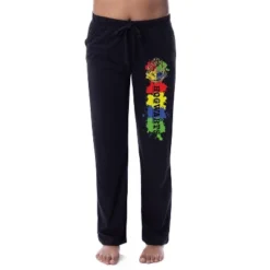 Harry Potter Womens' Hogwarts Splatter Paint House Crest Sleep Pajama Pants Black -Pure Wear Store GUEST a0e549dd a17b 43a5 ac05 92f48ac15a16