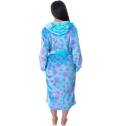 Pure Wear Store 11 Disney Adult Monsters Inc Sulley Costume Fleece Plush Robe Bathrobe