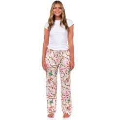 Candy Land Game Pajama Pants Women's AOP Board Game Adult Lounge Bottoms Multicolored