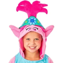 Dreamworks Trolls Movie Girls' Poppy Hooded Costume Nightgown Sleep Shirt Multicolored -Pure Wear Store GUEST a42be068 8480 4df6 972c 5b1e75f76da6