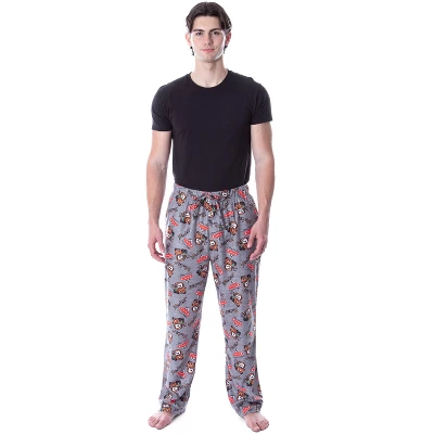 Disney Men's Cars Mater Cartoon Toss Print Character Sleep Pajama Pants Heather Grey 2 Disney Men's Cars Mater Cartoon Toss Print Character Sleep Pajama Pants Heather Grey - Image 2