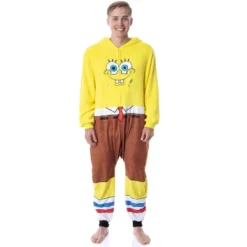 Nickelodeon Mens' SpongeBob SquarePants Costume Sleep Pajama Union Suit Yellow -Pure Wear Store GUEST a7676993 6930 4b04 b317 7c3778391a6c