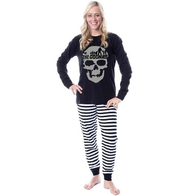 The Goonies Skull Logo Cotton Matching Family Pajama Set For Adults And Kids 1 The Goonies Skull Logo Cotton Matching Family Pajama Set For Adults And Kids