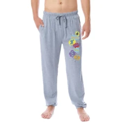 The Big Bang Theory Mens' Bazinga! Comic Sayings Jogger Pajama Pants Grey -Pure Wear Store GUEST a801f88b e28c 44a1 98b1 04659534de0d