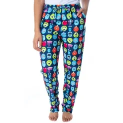 Disney Women's Monsters Inc. Allover Character Heads Sleep Pajama Pants Blue 7 Disney Women's Monsters Inc. Allover Character Heads Sleep Pajama Pants Blue -Pure Wear Store GUEST a983bc22 cd8f 4c3d bf53 8fb3cfc45857