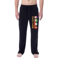 South Park Mens' Stan Marsh Kyle Cartman Kenny Pixel Sleep Pajama Pants Black -Pure Wear Store GUEST acf93fb4 ef4a 48be 9ab9 a7718b3732da