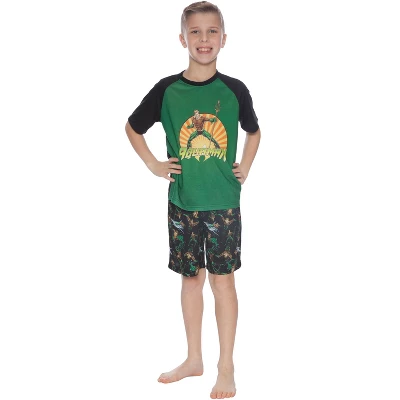 INTIMO Aquaman Justice League Pajama Short Set 1 INTIMO Aquaman Justice League Pajama Short Set