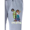 Disney Encanto Women's Mirabel And Bruno Sleep Jogger Pajama Pants Grey